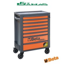 ASSORTIMENTO DI 411 UTENSILI BETA PER INDUSTRIA 1/4" - 3/8 - 1/2" CON CASSETTIERA OMAGGIO ART.2400 RSC24A/8-VIL